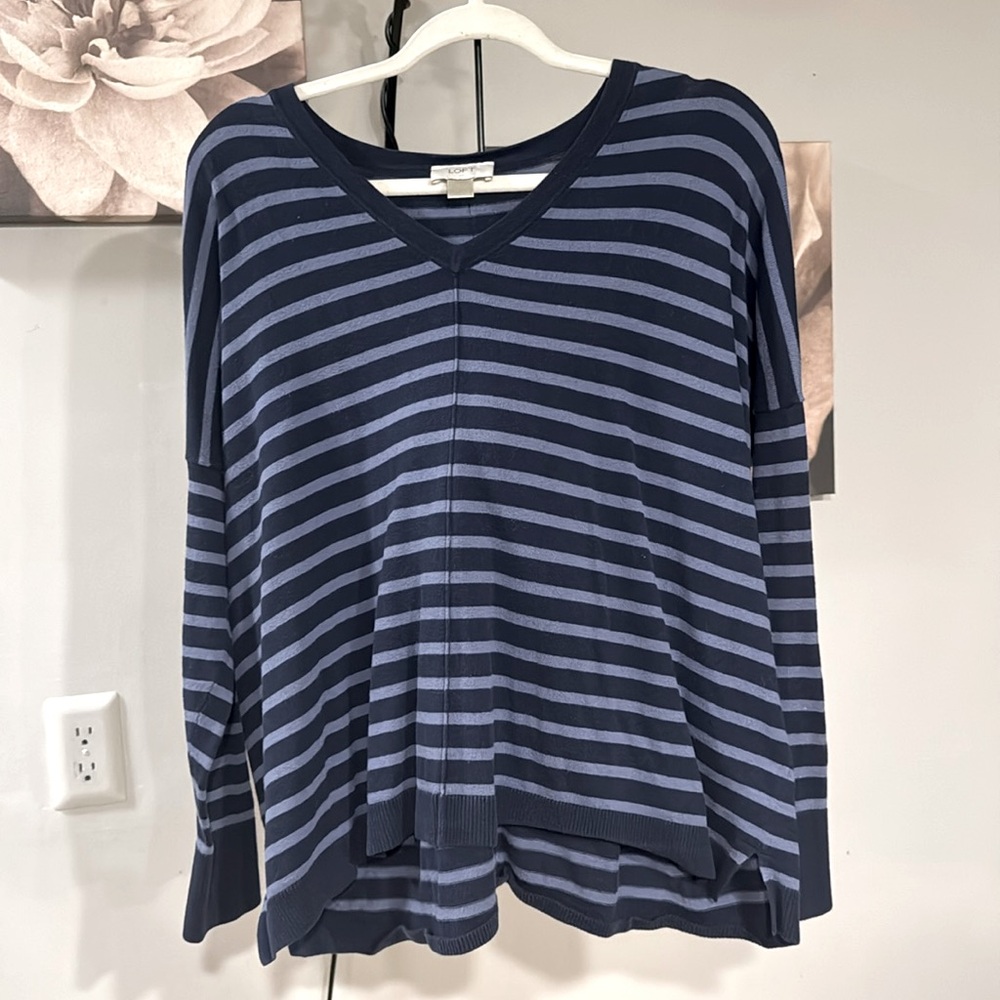 LOFT Oversized/Boxy Cotton Sweater